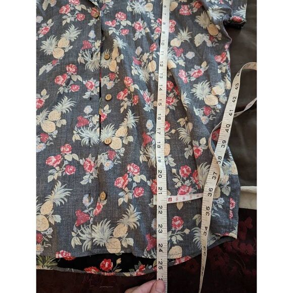 MARINE layer x L & F Kira faded Hawaiian shirt nwt sz medium - Picture 4 of 5